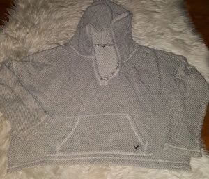 American eagle crop knit sweater large